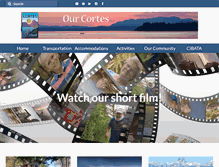 Tablet Screenshot of ourcortes.com